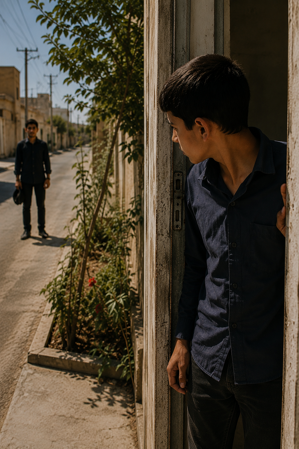 دویست متر بعد از چهار راه اول